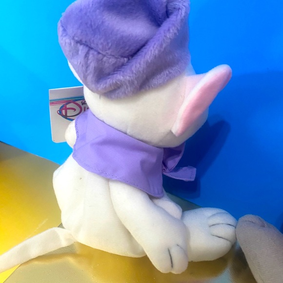 DISNEY STORE NWT VINTAGE 1990s THE RESCUERS BEAN BAG PLUSH COMPLETE SET OF 3 - Picture 16 of 16